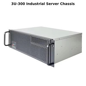 3U-300 Short Depth Rackmount Server Chassis 300mm Industrial <strong>PC</strong> Case with Optical Drive Bay, Support MATX Motherboard, ATX PSU - Product Image 1