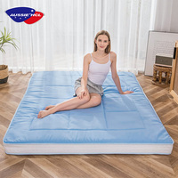 Colchón de futón de suelo coreano de 140x200, suelo de Tatami japonés, tumbona plegable portátil para invitados, sofá cama, colchón Doble