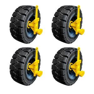 Roulettes robustes en caoutchouc massif pour conteneurs, capacité <span class=keywords><strong>de</strong></span> charge <span class=keywords><strong>de</strong></span> 7 tonnes, pour systèmes <span class=keywords><strong>de</strong></span> transport <span class=keywords><strong>de</strong></span> conteneurs et <span class=keywords><strong>de</strong></span> remorques - Product Image 5