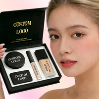 Kit Maquillage Visage et Lèvres ODM OEM en Gros – Coffret Cadeau – Fournisseur d'Usine – Vente Chaude – Tendance – Ensemble Maquillage Visage 4 Pièces