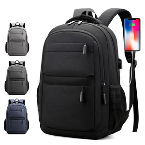 Sac à dos d'école Oxford imperméable et durable pour ordinateur portable 15,6 pouces, personnalisable avec logo, idéal pour les voyages d'affaires et les étudiants - Édition US - Product Image 2