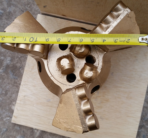 Rotary construcción Core barril broca roca herramientas <span class=keywords><strong>de</strong></span> cuerpo <span class=keywords><strong>de</strong></span> acero 133mm 3 hoja Diamnod PDC arrastrar poco - Product Image 3