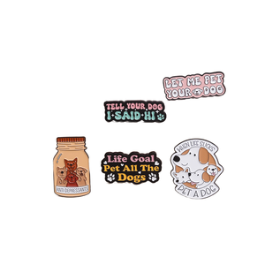 Hot Selling Products <strong>Custom</strong> Cap Enamel Pin Whole Metal Soft Hard Cartoon Funny Lapel Badge Brooches Animal Lovers Gift for Event - Product Image 1
