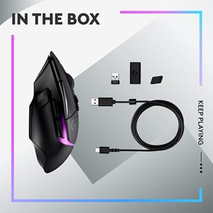 Souris optique originale G502 X Plus Lightspeed sans fil pour jeux RGB G502 X Plus G502 X Plus - Product Image 6