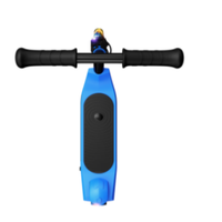 Trottinette électrique pour enfants en gros d'usine : planche unique à pousser, réglable en hauteur, pliable avec roues lumineuses