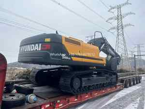 Nouvelle pelle hydraulique sur chenilles Hyundai HX340 HX 340 pour travaux de terrassement, grande machinerie de construction, directement de l'usine en Corée, 34 et 30 tonnes - Product Image 3