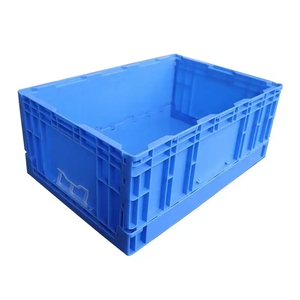 Plastic Laundry Baskets Logistic Box Storage Basket Stackable Kitchen Misplaced
