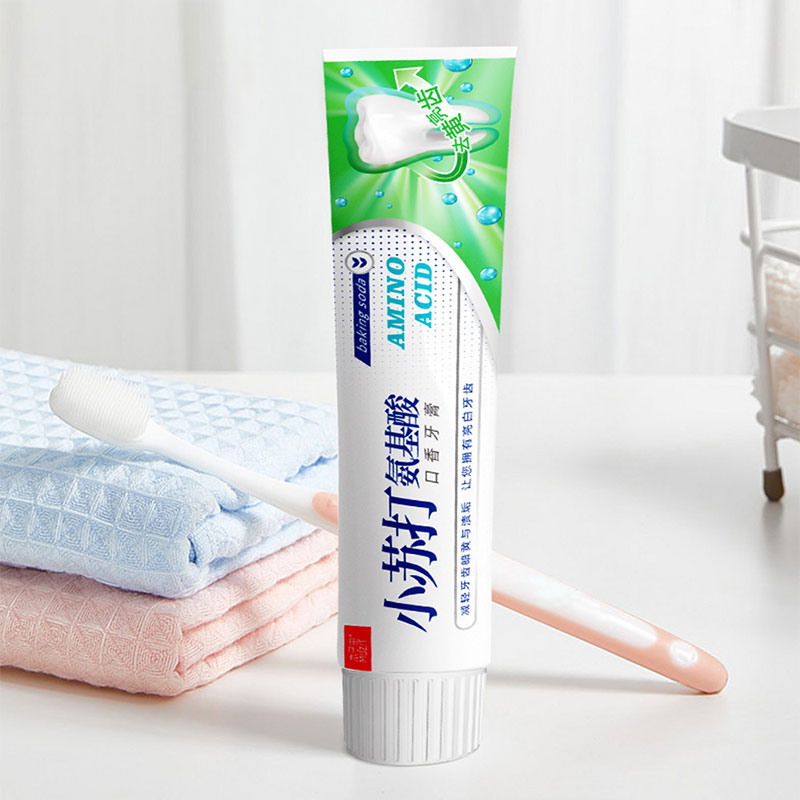 Аминокислотная зубная паста для выпечки, 110 г, удаляет пятна и освежает дыхание, удаляет запах зубной пасты