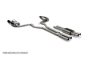 ท่อไอเสียแคทแบ็คสำหรับรถฟอร์ด มัสแตง จีที ปี 2013 ขึ้นไป เครื่องยนต์ <span class=keywords><strong>5.0</strong></span> วี8 สแตนเลส พร้อมวาล์วควบคุมเสียงท่อไอเสีย - Product Image 5