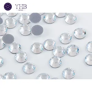 YHB cristalli Nail Art strass Hot Fix per decorazione unghie fai da te SS0-SS48 colori personalizzati grossisti strass alla rinfusa