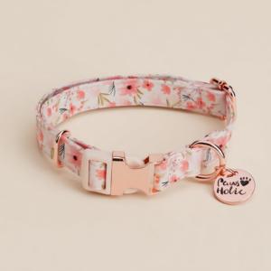Collar para Perro Personalizado, Talla XS, Elegante, Moderno, con Estampado de Lujo, Ajustable, de Algodón Cómodo, Duradero y Suave, Accesorio para Mascotas - Product Image 1