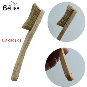 Wood Climbing Brush Belifa Oem Branded High Quality Natural Boars Hair Wooden Bouldering Brush Climbing And Crush Rock Climbing Brushes