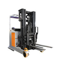 Gerbeur de palettes avant Agv Warehouse Robot LAN sans fil sans conducteur Reach Truck Fourche de levage électrique AGV Chariot élévateur