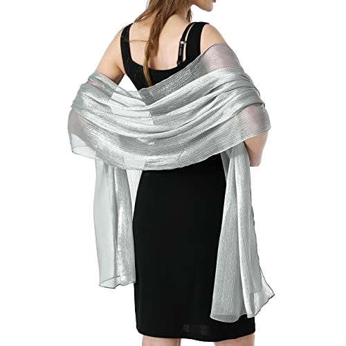 wraps and shawls for evening dresses Women's Silky Scarf Shawls and Wraps for Wedding Favors Bride Bridesma