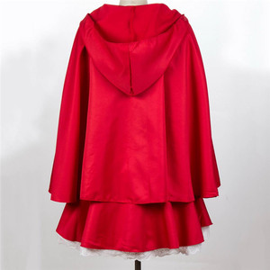 Costumi da Cappuccetto Rosso per Adulti, Abbigliamento per Feste, Carnevale e Natale, Costume per Cosplay - Product Image 3