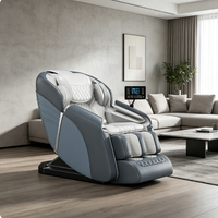 Silla de Masaje Eléctrica de Lujo 3D SL Heat Thai Stretch, en Oferta, con Gravedad Cero y Masaje Corporal Completo, Disponible en Almacén en EE. UU.