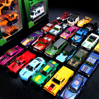Coches de Juguete de Metal Fundido a Presión, Escala 1:64, Varios Estilos, Set de 5 o 6 Piezas, Mini Coches de Aleación Fundida a Presión, Modelo Deslizante, Juguetes para Niños, Regalos