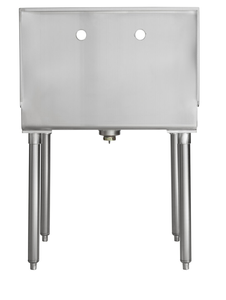 Commercial <b>Kitchen</b> Furniture Commercial Stainless Steel Utility Sink Single Bowl Floor Standing <b>Kitchen</b> Sink - Product Image 3