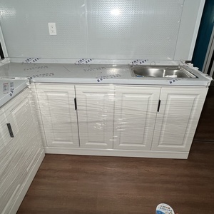 Le piccole case del contenitore espandibile di spedizione prefabbricata di alta qualità hanno elettrico e acqua con la cucina ed il bagno - Product Image 5