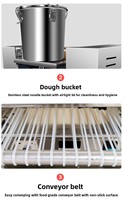 Machine automatique à crêpes / Machine à rouleaux d'œufs croustillants à haute capacité Machine à produire des couches de gâteaux