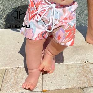 Traje de Baño para Niños de Fábrica JINGYU, Traje de Baño Estampado de Alta Calidad, Bikini de Poliéster Reciclado Personalizado para Niñas - Product Image 3