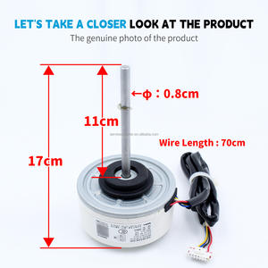 มอเตอร์พัดลม DC EAU62943703 SIC-41CS-F123-2 310V 8P 23W 1450r/นาทีสำหรับหน่วยในร่ม LG ชิ้นส่วนเครื่องปรับอากาศ HVAC ใหม่และดั้งเดิม - Product Image 2