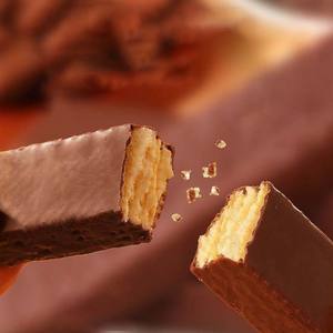 Barra de Proteína de Suero de Leche Sabor Cacao y Chocolate Negro al por Mayor, Reemplazo de Comida para Desayuno, Barra Crujiente Alta en Proteínas - Product Image 5