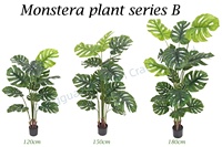 Petit arbre artificiel Monstera Deliciosa Bossion en vente, plante artificielle pas chère