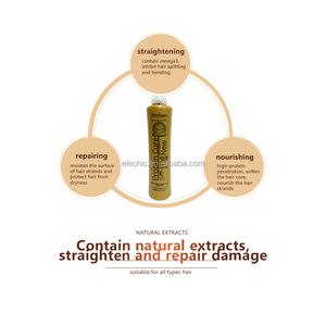 חלבון ברזילאי מרפא נוסחה חדשה טיפול שיער יישור שיער מבריק טיפול מזין שיער פגום - Product Image 5