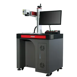 Factory Direct Price Concessions 30w 60w 100w Metal Desktop Fiber Laser Marking Machine For Metal Ring