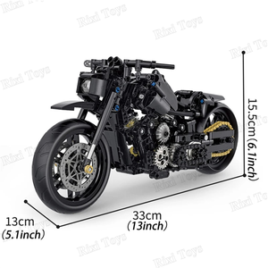 ShuangGao 60502, Modelo Técnico de Motocicleta a Escala 1:8, Juguete de Bloques de Construcción <span class=keywords><strong>para</strong></span> Niños, Regalo, 586 Piezas - Product Image 5