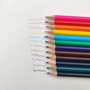 Juego de 12 Lápices de Colores de Madera Certificados Jumbo y En71, Redondos, para Uso en Oficina/Escuela - Product Image 1