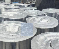 Selimut Insulasi Serat Keramik Aluminium Silikat Tahan Api Ramah Lingkungan Tahan Suhu Tinggi