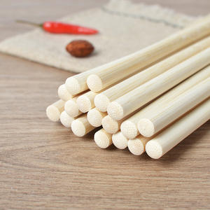 Baguettes jetables en bambou rondes personnalisées avec logo, sushi, Japon, Chine, Corée, <span class=keywords><strong>prix</strong></span> de gros d'usine, biodégradables - Product Image 1