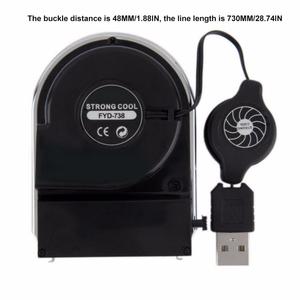 Ventilateur de refroidissement pour ordinateur <span class=keywords><strong>portable</strong></span> USB, mini aspirateur, air frais puissant, flexible, <span class=keywords><strong>externe</strong></span> pour ordinateur <span class=keywords><strong>portable</strong></span> - Product Image 4