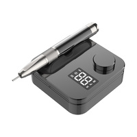 Kit de manucure professionnel rechargeable à fonctionnement ultra-silencieux et haute efficacité, perceuse à ongles sans balais 40000 tr/min