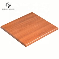 Meuble de table en bois de couleur marbre, meuble de restauration rapide moderne de haute qualité