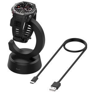 Base de Carga de Repuesto Forwelleny para Reloj Inteligente, Compatible con <span class=keywords><strong>Amazfit</strong></span> <span class=keywords><strong>T</strong></span>-<span class=keywords><strong>Rex</strong></span> 3 Pro/Balance 2, con Protección de Cable y Chip - Product Image 5