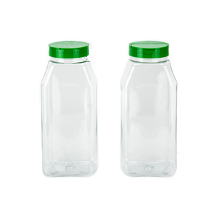 Barattoli Vuoti in Plastica PET PP da 1027ml/36oz per Erbe, Pepe e Spezie con Coperchio Dosatore - Product Image 3