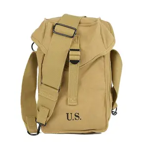 WW2 M1 tas peralatan umum AS, Kantung tas dengan tali bahu kanvas