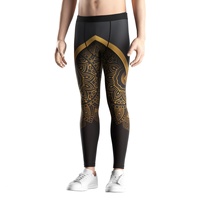 Pantalones Cortos de Compresión para Jiu Jitsu Nogi, Leggings Personalizados con Estampado para MMA, BJJ, Spats, Pantalones de Compresión para Correr y Hacer Ejercicio