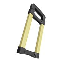 Poignée de valise télescopique rétractable EZON, robuste, 100 kg, en aluminium, pièces de rechange pour chariot, noir, pour valise de cabine de luxe