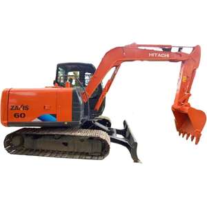 Best Brand Used Hitachi Zaxis 60 Excavator with Rock Digging <b>Bucket</b> <b>Cheap</b> Construction Equipment Heavy Duty Rock <b>Bucket</b> - Product Image 1