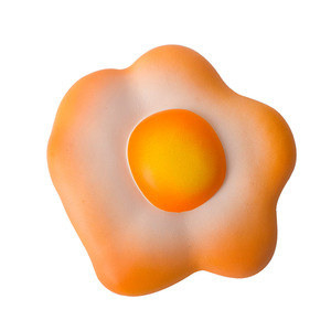 Juguete Antiestrés de Huevo Frito, Juguete de Cocina de TPE de Rebote Lento, Juguete para Aliviar el Estrés para Adultos - Product Image 1