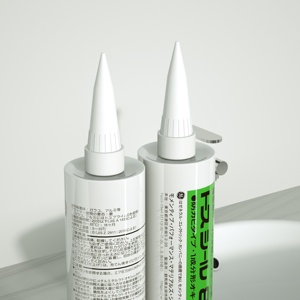 Sellador de construcción <span class=keywords><strong>antimoho</strong></span> resistente a la intemperie de curado rápido sellador de <span class=keywords><strong>silicona</strong></span> neutra 600ml fuerte adherencia cilíndrica para carpintería - Product Image 3