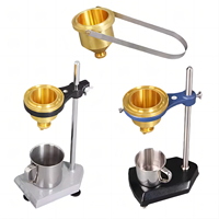 Coupe de viscosimètre ASTM 4 pour le test de temps de coulée d'encre, de peinture, de résine et de liquides dans le contrôle qualité de la production industrielle de revêtements