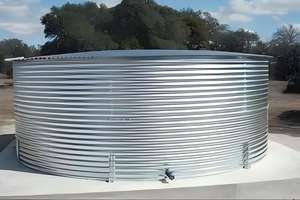 خزان مياه من الصلب المموج من جينلينك مع مقياس مستوى لإدارة المياه الذكية، شاشة رقمية ومراقبة سهلة - Product Image 2