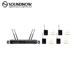 Micrófono Inalámbrico Wi-Fi de Una a Cuatro Salidas, con Batería AA, Conector XLR, Ideal para Presentaciones en Escenario y Estudios de Grabación - Product Image 4