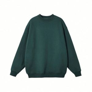 H5557 Clothing Manufacturer Wholesale Custom 360 Gsm Cotton <b>Blends</b> Fleece Lined Crewneck Sweatshirts Men's Sweatshirts - Product Image 5