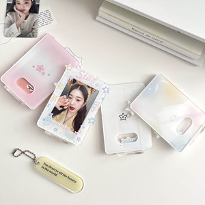 Espositore da Tavolo Bifacciale Trasparente per Foto, <span class=keywords><strong>Porta</strong></span> Immagini in Plastica, Personaggi <span class=keywords><strong>TV</strong></span> e Cinema per Collezioni e Souvenir dei Fan - Product Image 3